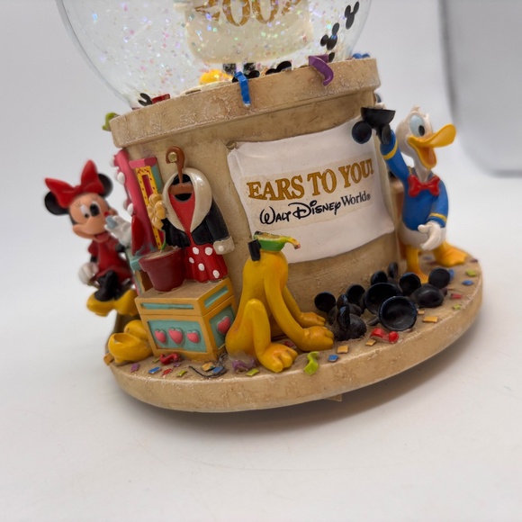 Disney WDW Mickey Mouse & Friends 2002 Ears to You Snow Globe Zip-A-Dee-Doo-Dah - Picture 2 of 16